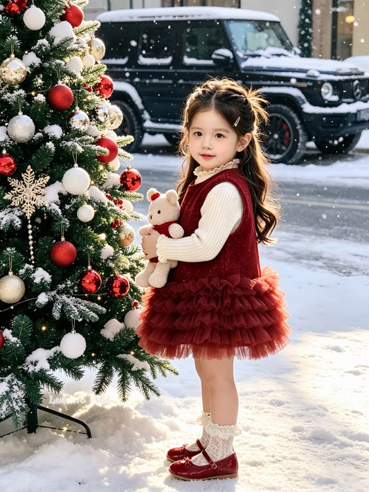 CNY Princess Tulle Dress 新年公主纱裙