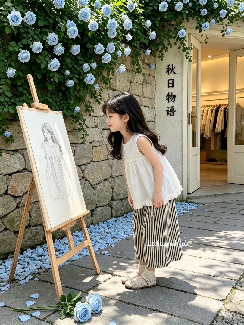Korean Ruffle Top Set 韩系荷叶边上衣套装