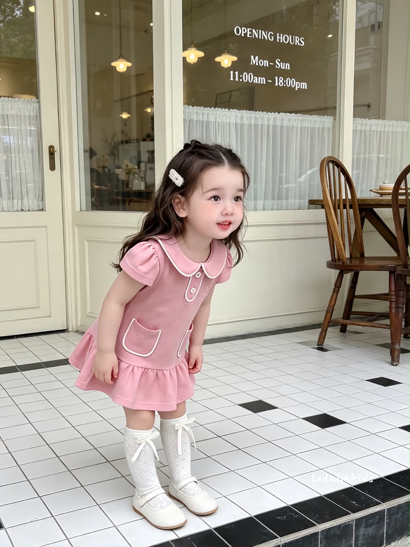 Polo Collar Dress POLO翻领连衣裙