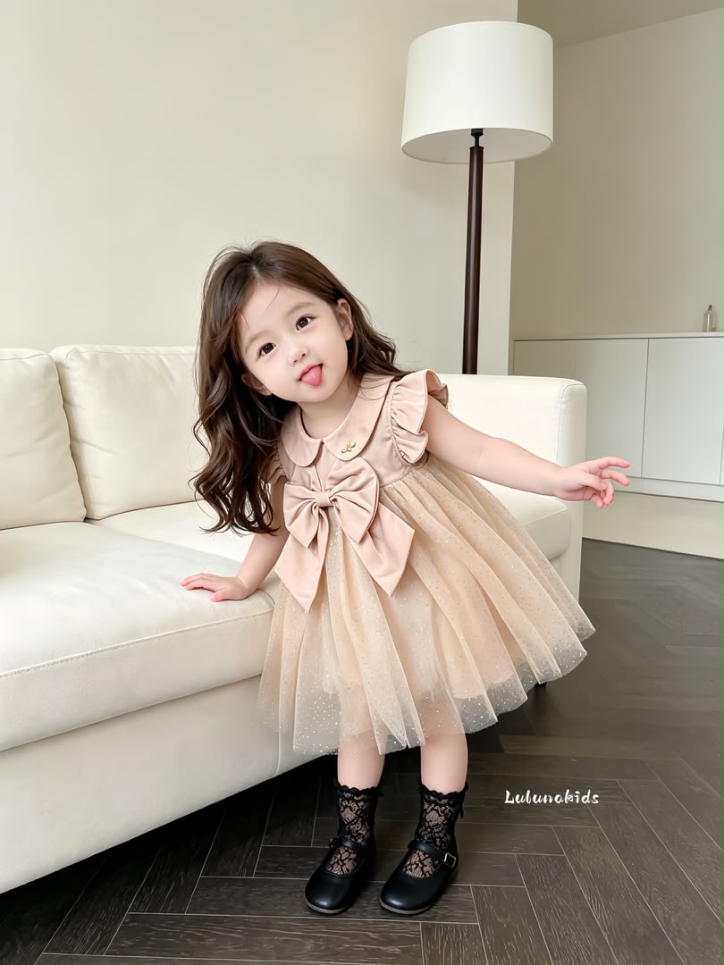 Butterfly Sleeve Tulle Bodysuit Pants 蝴蝶袖网纱包屁裤