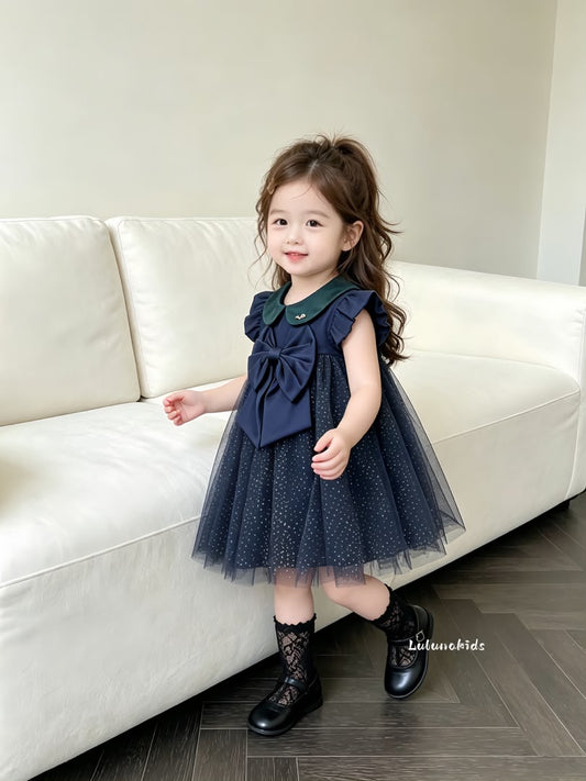 Butterfly Sleeve Tulle Bodysuit Pants 蝴蝶袖网纱包屁裤