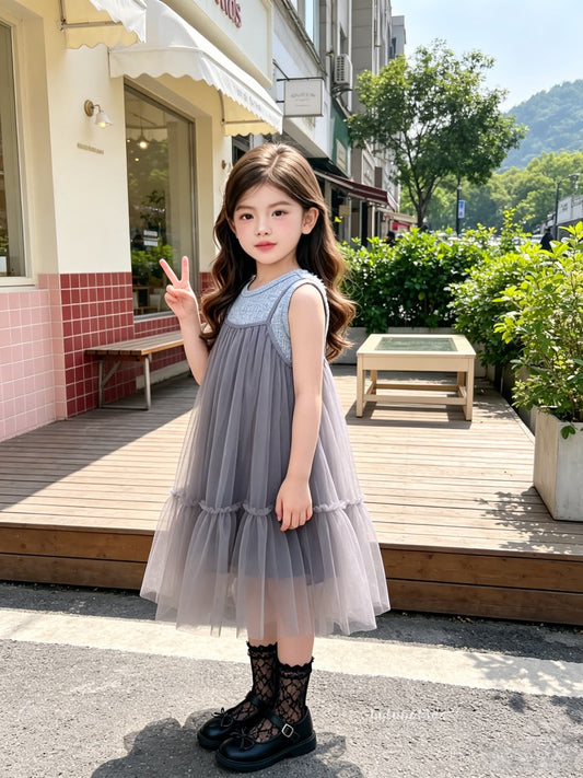 Light Chiffon Elegant Dress 轻纱气质裙