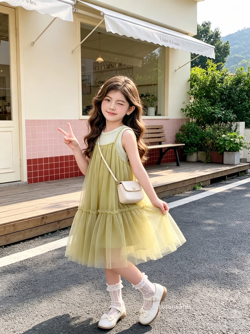 Light Chiffon Elegant Dress 轻纱气质裙