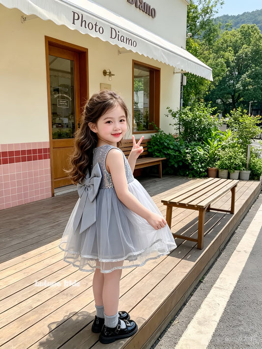 Bow Cake Dress 蝴蝶结蛋糕连衣裙
