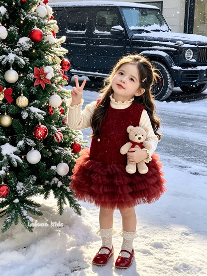 CNY Princess Tulle Dress 新年公主纱裙