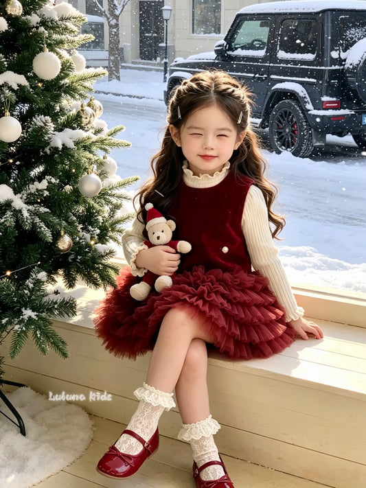 CNY Princess Tulle Dress 新年公主纱裙