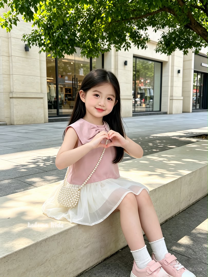 Sweet Bow Princess Dress 甜美蝴蝶结公主裙