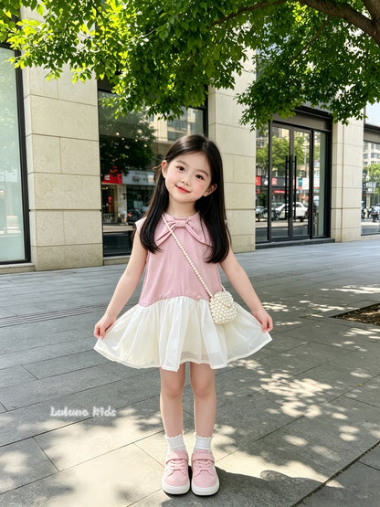 Sweet Bow Princess Dress 甜美蝴蝶结公主裙
