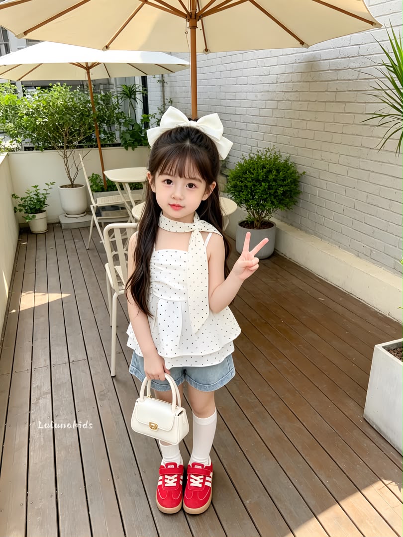 Spicy Girl Polka Dot Cami 辣妹波点小吊带