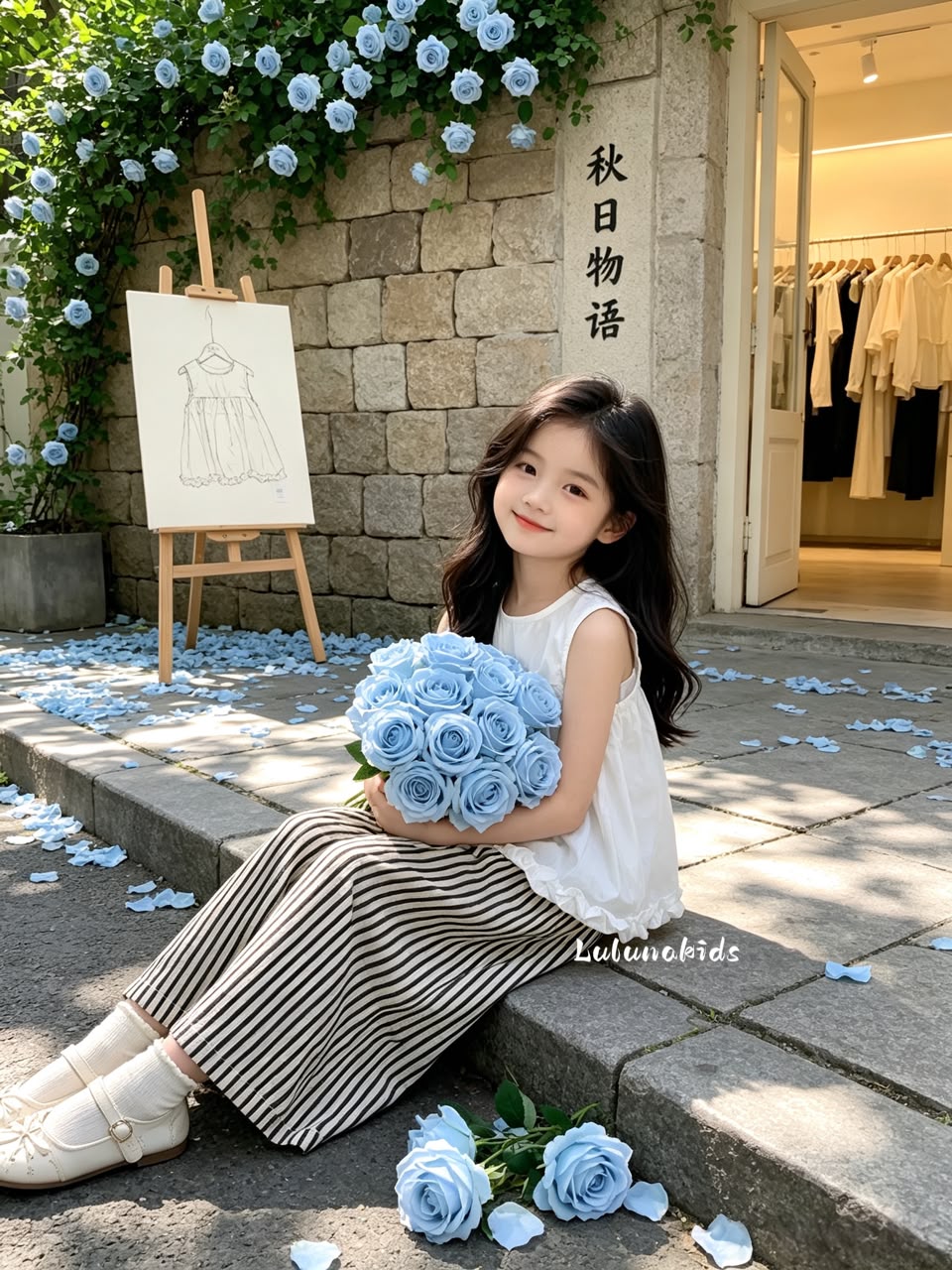 Korean Ruffle Top Set 韩系荷叶边上衣套装