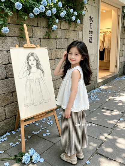 Korean Ruffle Top Set 韩系荷叶边上衣套装