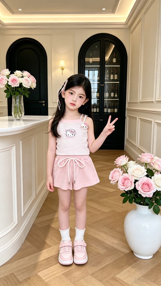 Pink Kitty Set 粉糖Kitty喵套装