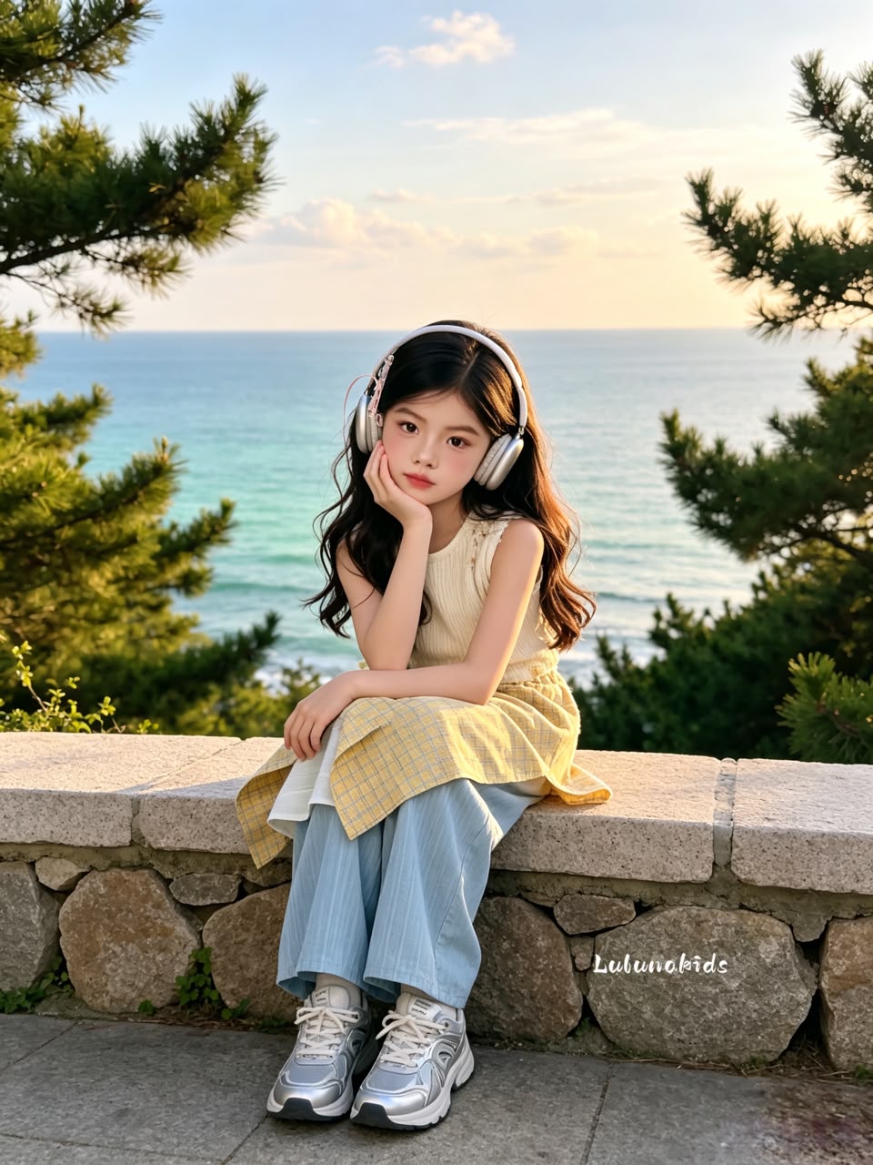 Early Summer Cream Splice Set 初夏奶油风拼接套装