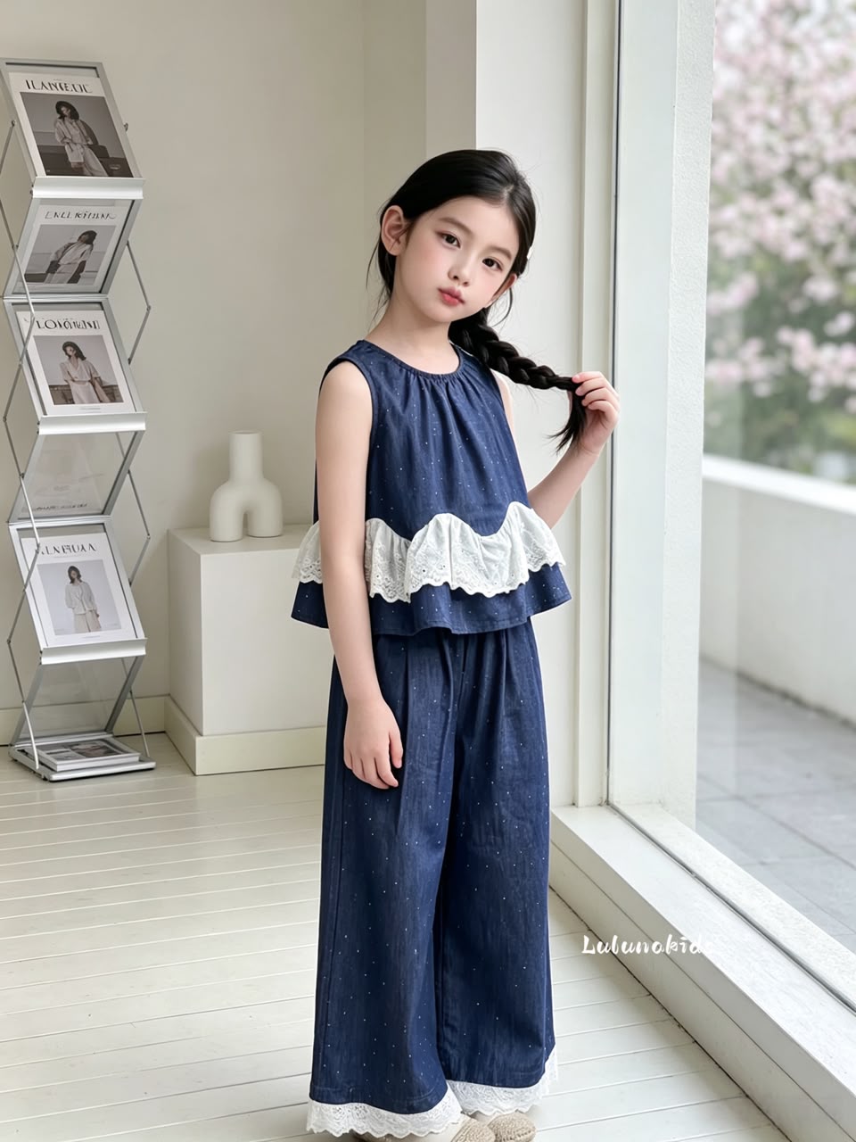 Gentle French Girl Two-Piece Set 温柔法式少女两件套