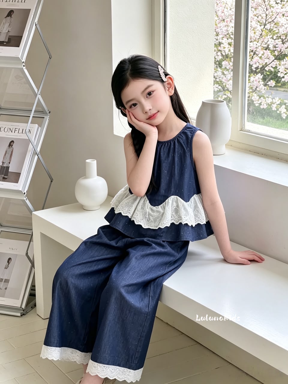 Gentle French Girl Two-Piece Set 温柔法式少女两件套