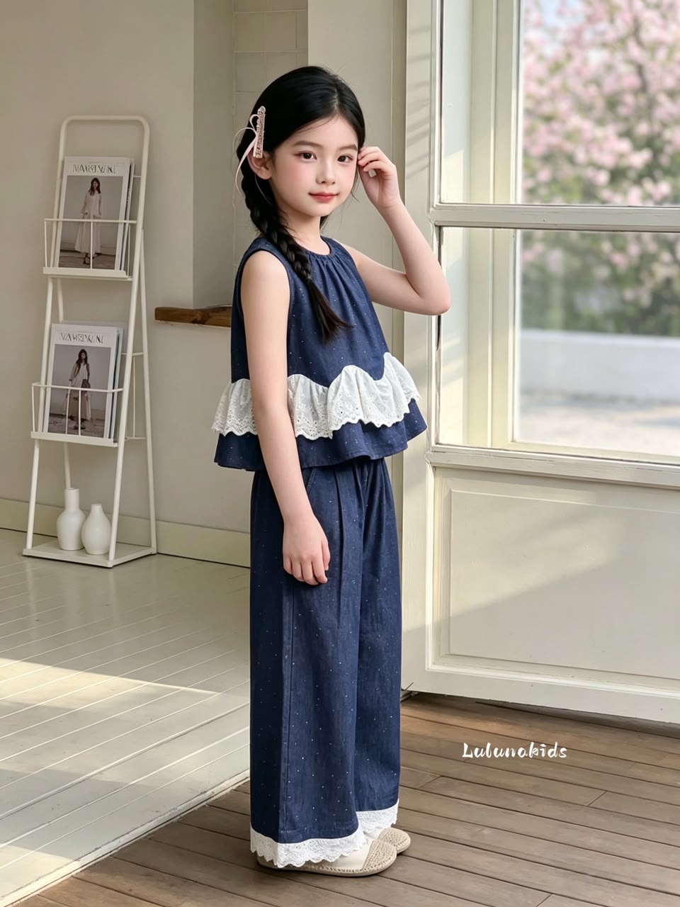Gentle French Girl Two-Piece Set 温柔法式少女两件套