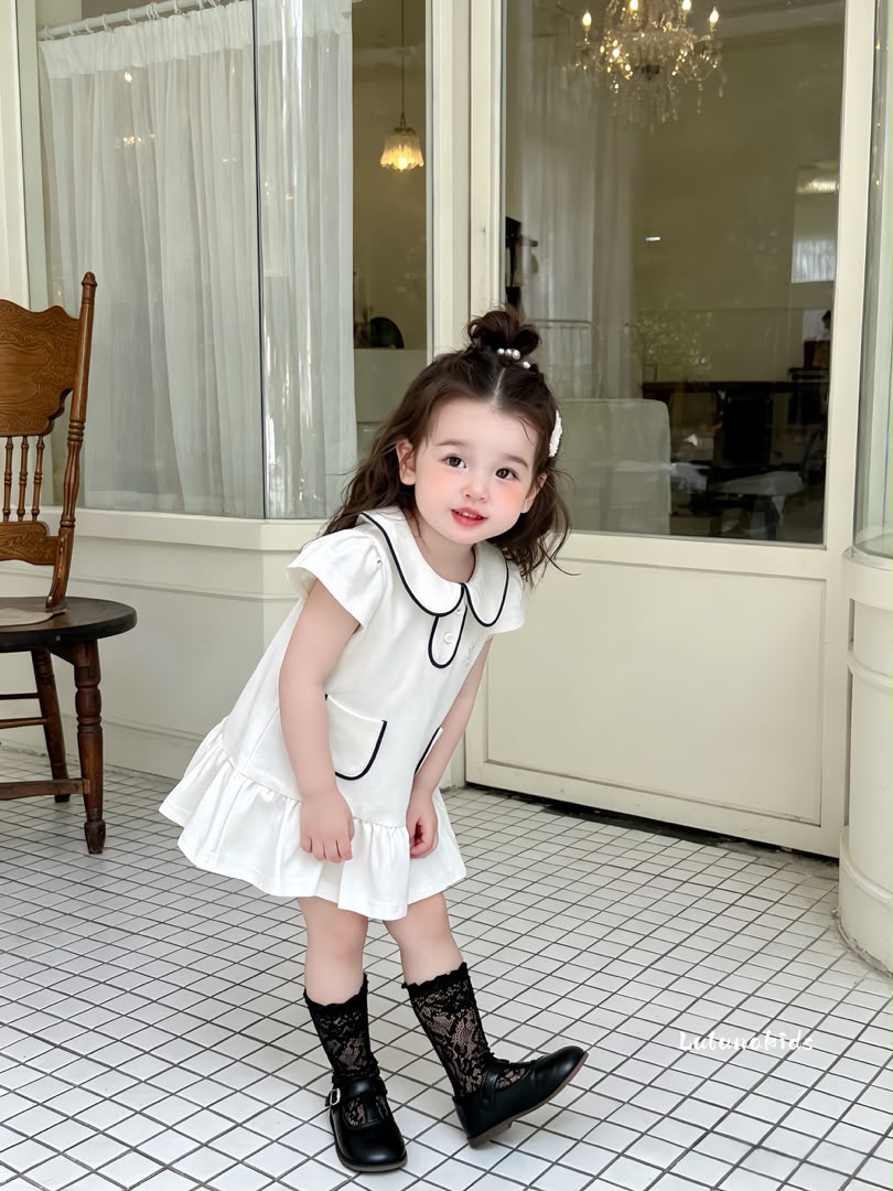 Polo Collar Dress POLO翻领连衣裙