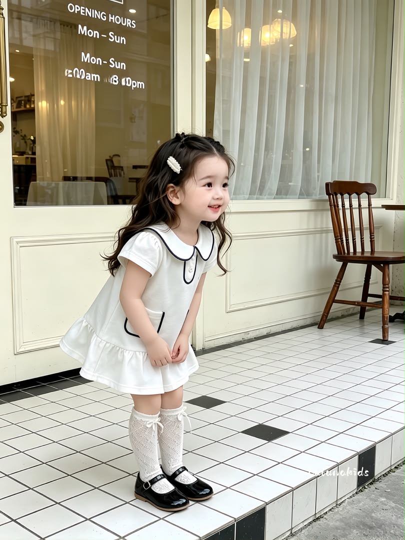 Polo Collar Dress POLO翻领连衣裙