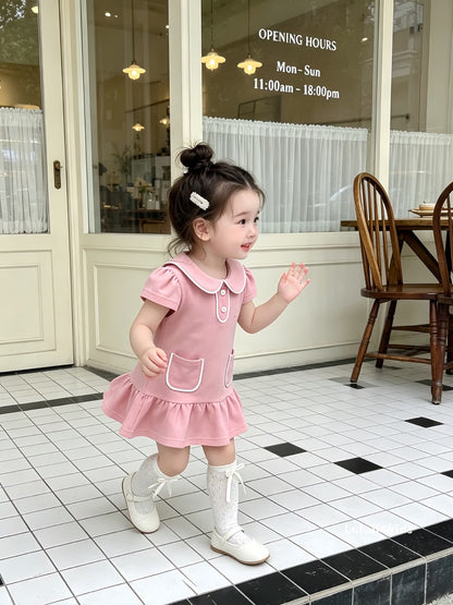 Polo Collar Dress POLO翻领连衣裙