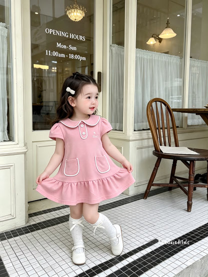 Polo Collar Dress POLO翻领连衣裙