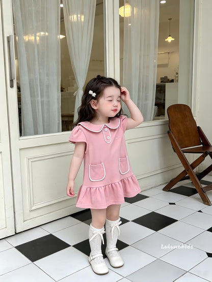 Polo Collar Dress POLO翻领连衣裙