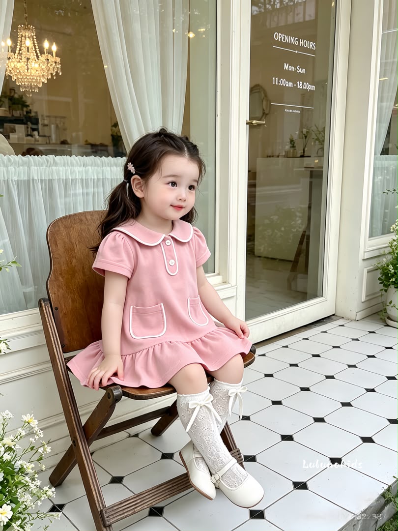 Polo Collar Dress POLO翻领连衣裙