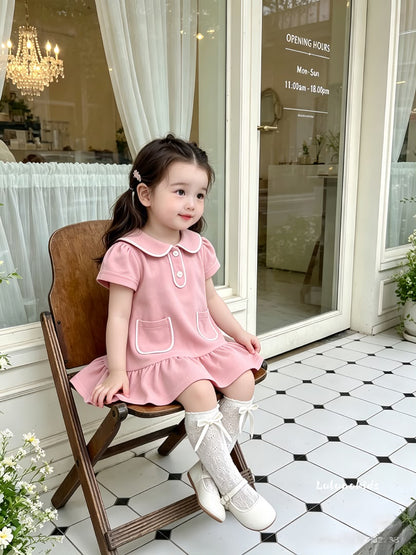 Polo Collar Dress POLO翻领连衣裙