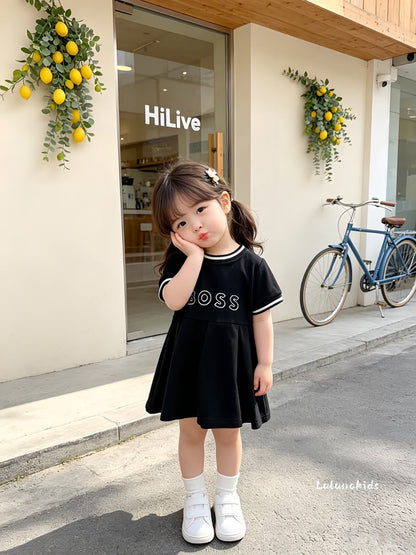 Tweed Bow Dress BOSS小香裙
