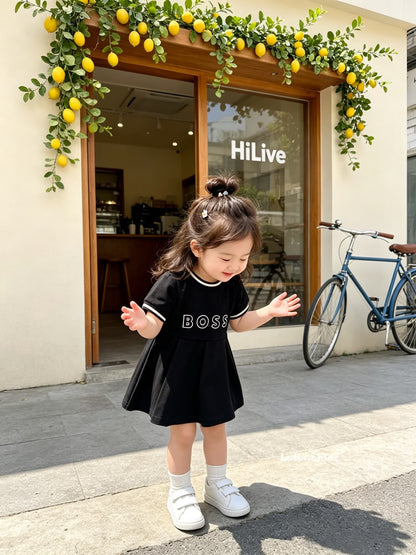 Tweed Bow Dress BOSS小香裙