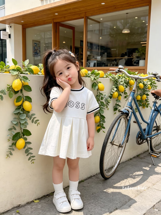 Tweed Bow Dress BOSS小香裙