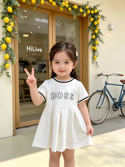 Tweed Bow Dress BOSS小香裙