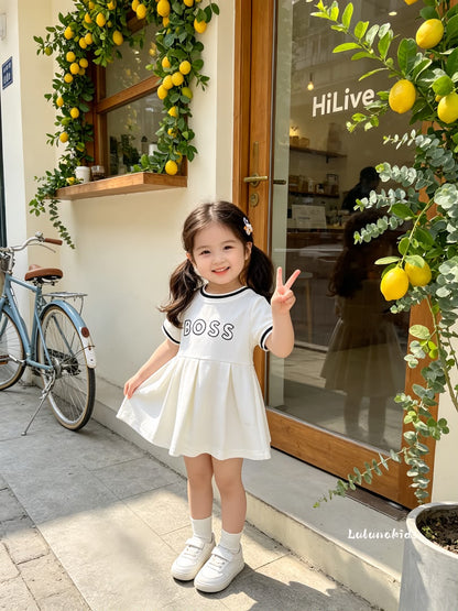 Tweed Bow Dress BOSS小香裙