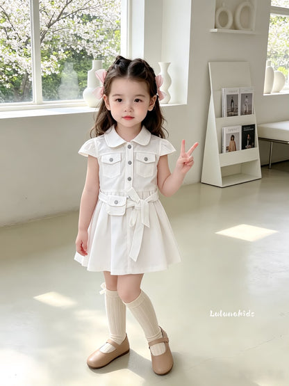 Butterfly Sleeve Denim Dress 蝴蝶袖牛仔裙