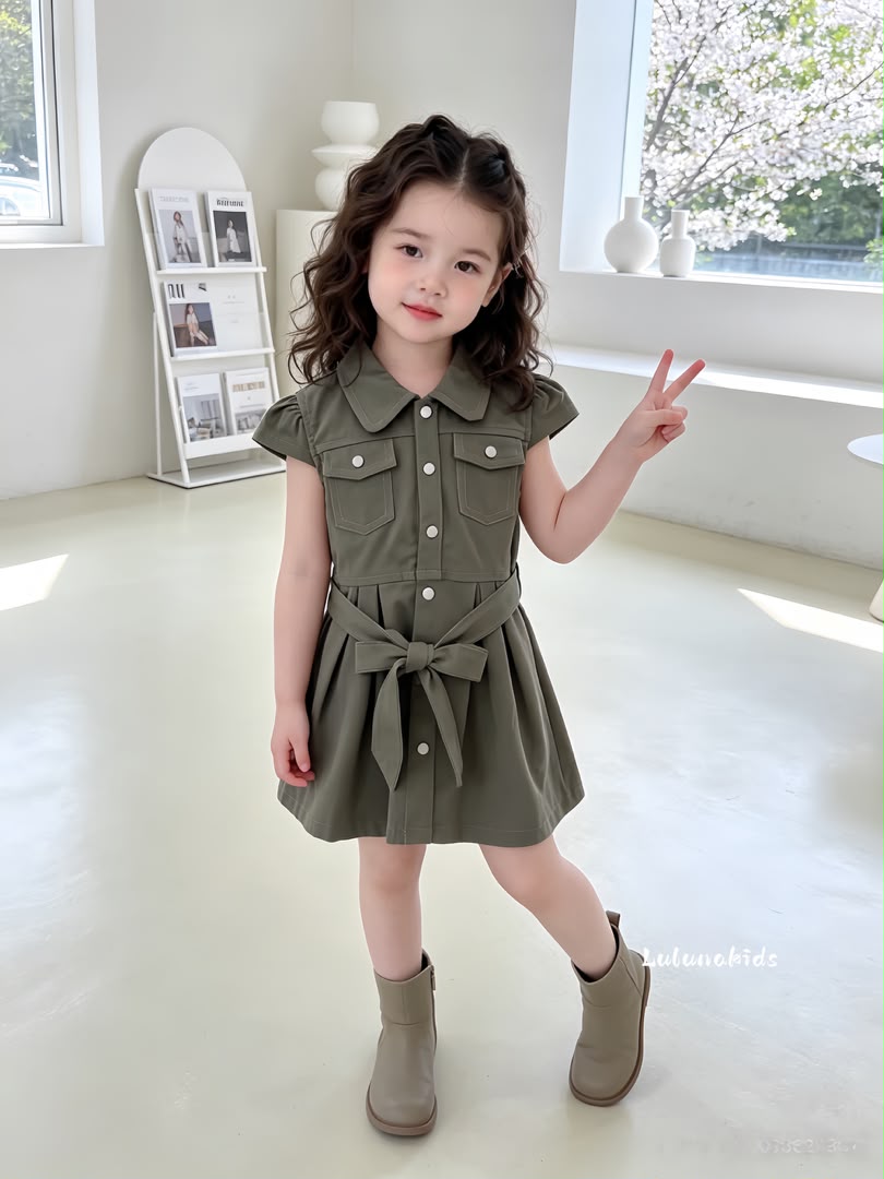Butterfly Sleeve Denim Dress 蝴蝶袖牛仔裙