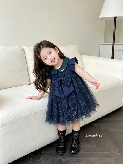 Butterfly Sleeve Tulle Bodysuit Pants 蝴蝶袖网纱包屁裤