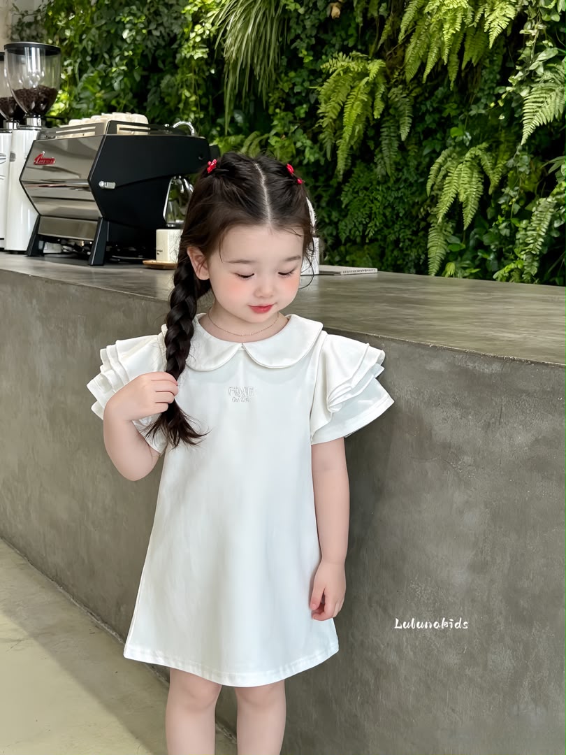 Fendi Butterfly Sleeve Dress 芬迪蝴蝶袖连衣裙
