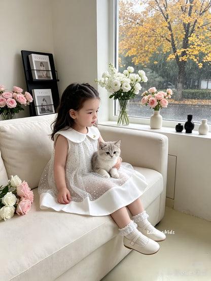 Snowflake Tulle Princess Dress 雪花网纱公主裙