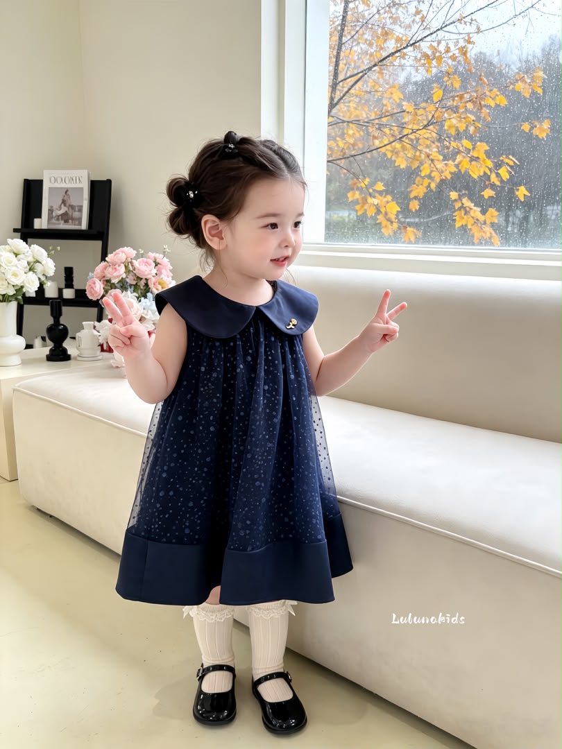 Snowflake Tulle Princess Dress 雪花网纱公主裙