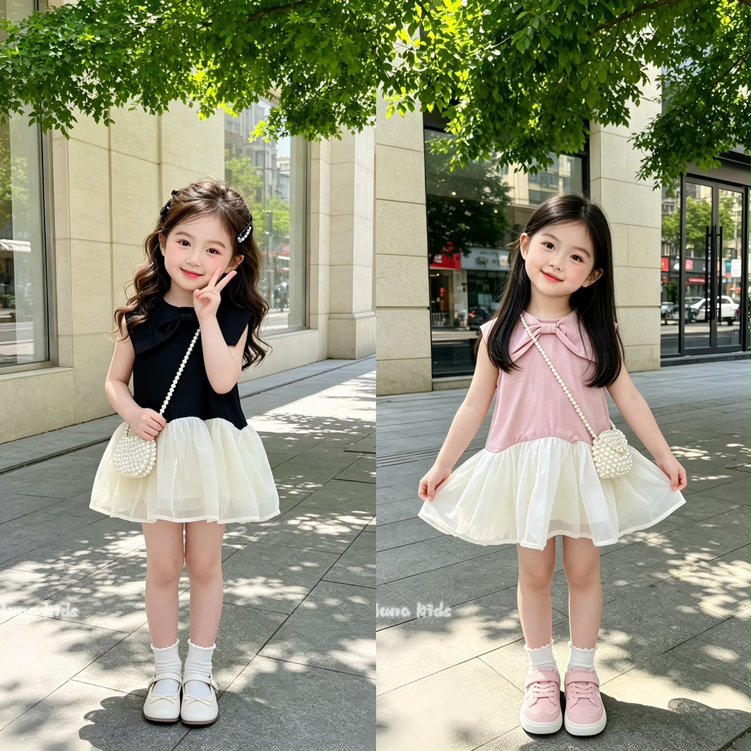 Sweet Bow Princess Dress 甜美蝴蝶结公主裙